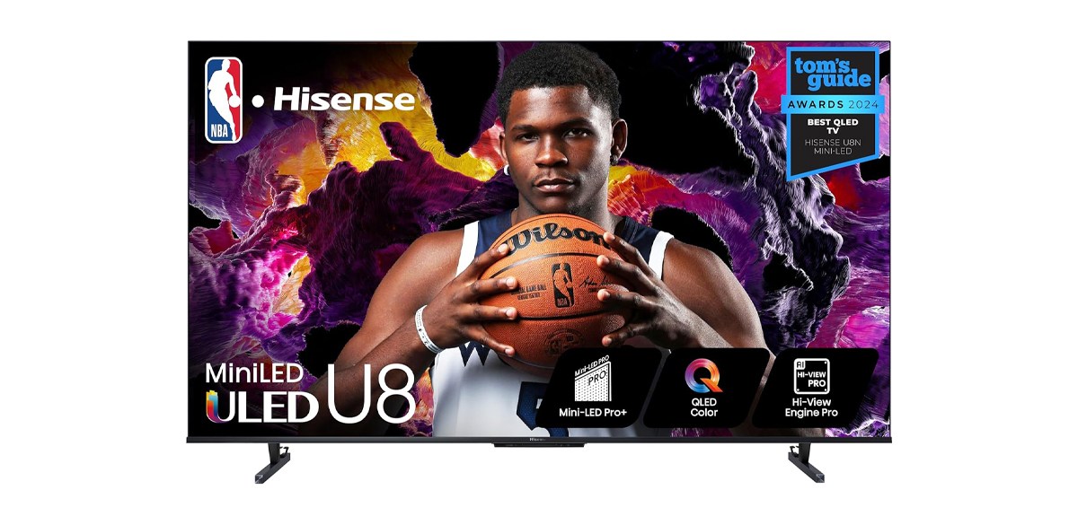 Hisense 55-Inch Class U8 Series Mini-LED ULED 4K UHD Google Smart TV Hisense 55-Inch Class U8 Series Mini-LED ULED 4K UHD Google Smart TV