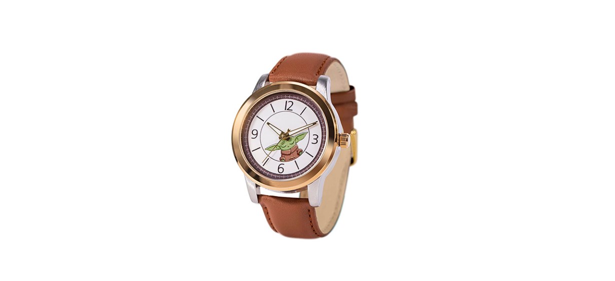 Best EWatchFactory Women’s Star Wars The Child Brown Leather Watch Best EWatchFactory Women’s Star Wars The Child Brown Leather Watch