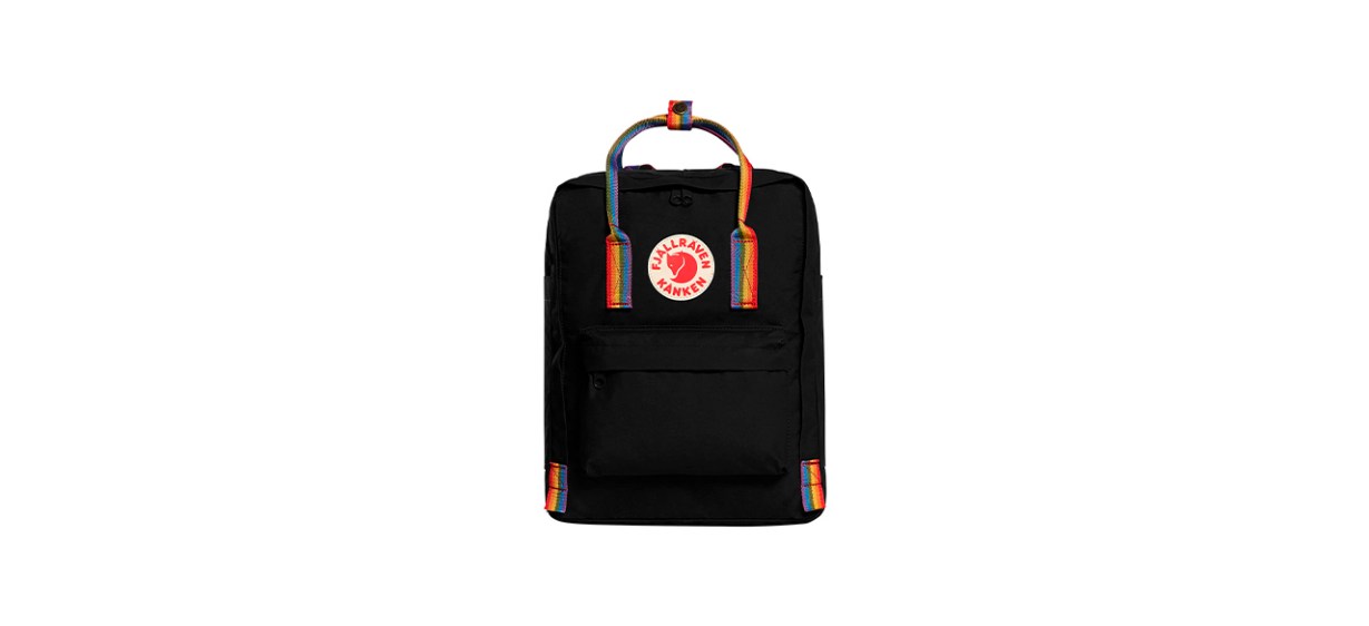 Best Fjallraven Kanken Rainbow Black Backpack Best Fjallraven Kanken Rainbow Black Backpack