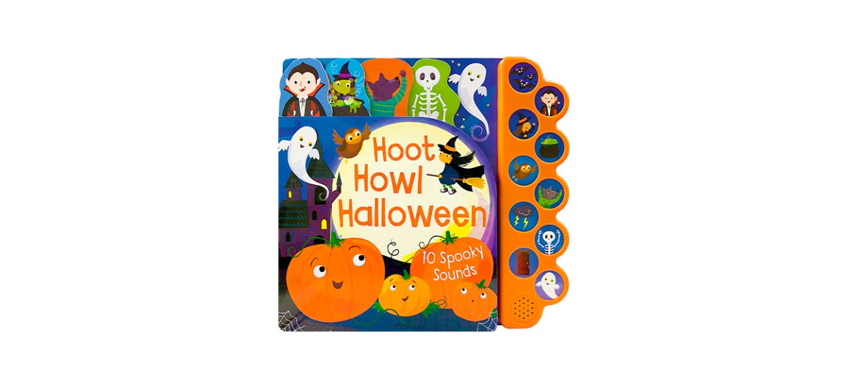 Best Hoot Howl Halloween 10-Button Sound Book Best Hoot Howl Halloween 10-Button Sound Book