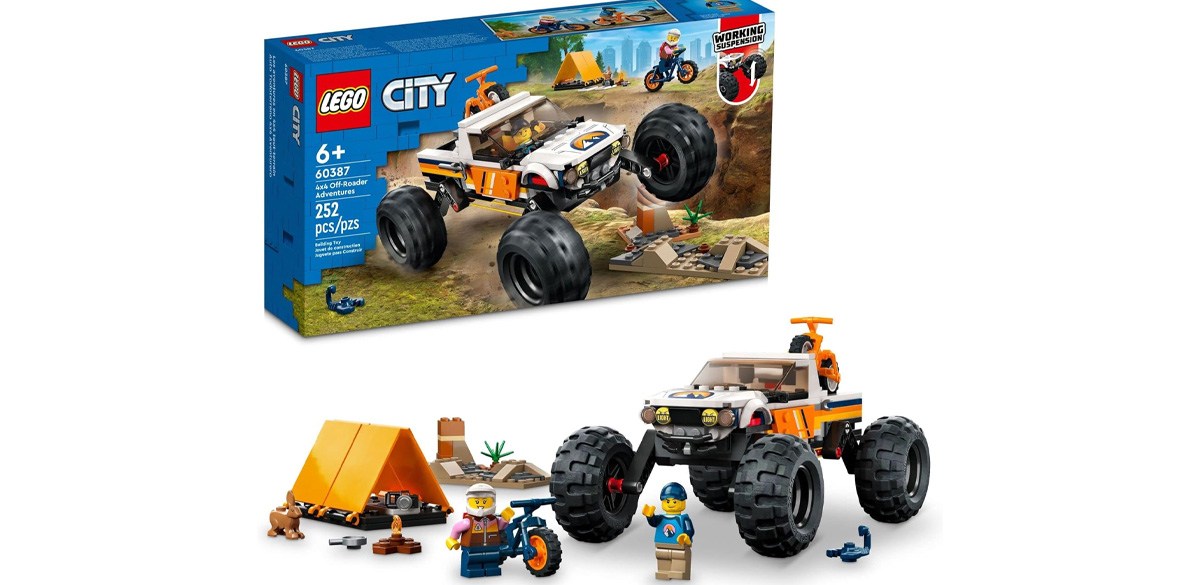 LEGO City 4x4 Off-Roader Adventures Toy LEGO City 4x4 Off-Roader Adventures Toy