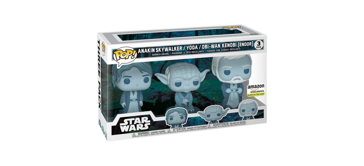 Best Funko Pop Star Wars Across The Galaxy, Force Ghost Three-Pack Best Funko Pop Star Wars Across The Galaxy, Force Ghost Three-Pack