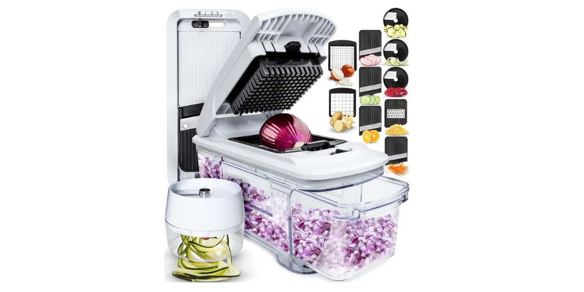 Fullstar All-in-1 Vegetable Chopper and Mandoline Slicer Fullstar All-in-1 Vegetable Chopper and Mandoline Slicer