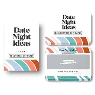 All Natural Shop Date Night Ideas Scratch-Off Card Game
