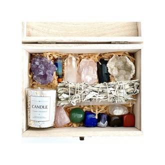 SAOI Chakra Stones Crystal Starter Set