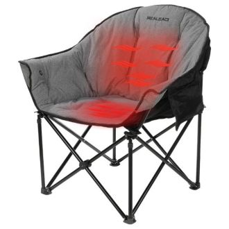 REALEAD Oversized Heated Camping Chair 