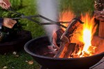 fireplace tongs scissor