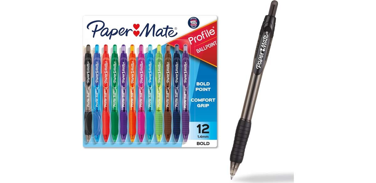 Paper Mate Profile Retractable Ballpoint Pens
