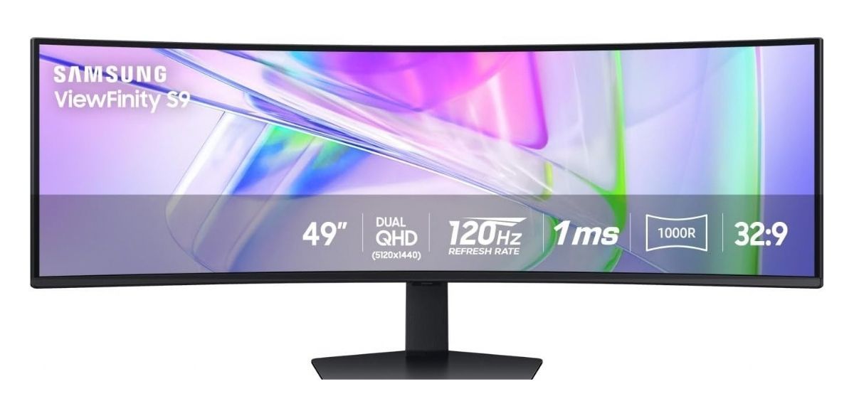 Samsung 49” Business Curved Ultrawide Dual QHD Computer Monitor
