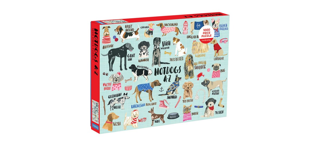 Best Mudpuppy Hot Dogs A-Z Puzzle