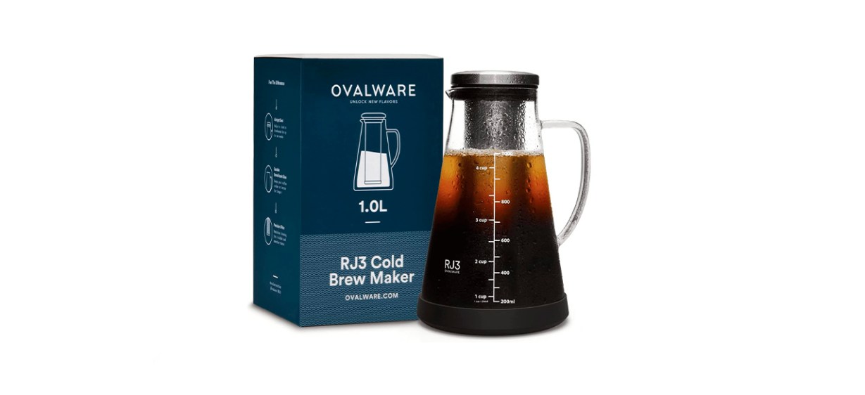 Best Ovalware Airtight Cold Brew Iced Coffee Maker