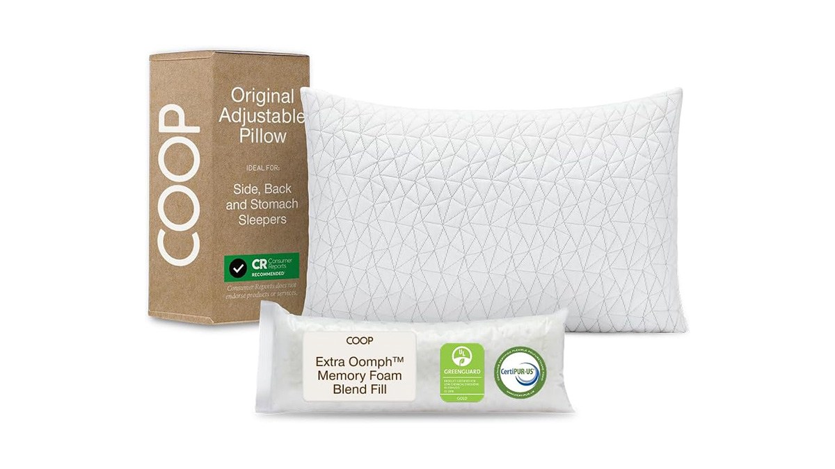 Coop Home Goods Original Adjustable Pillow