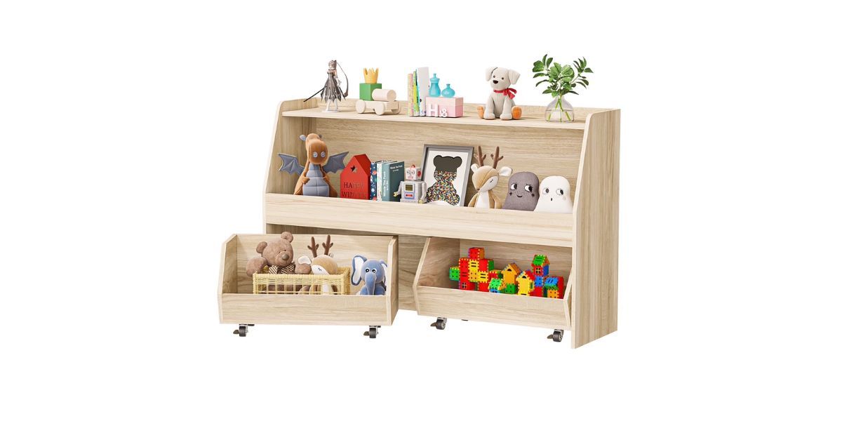Bel Ark 2-Tier Portable Toy Storage