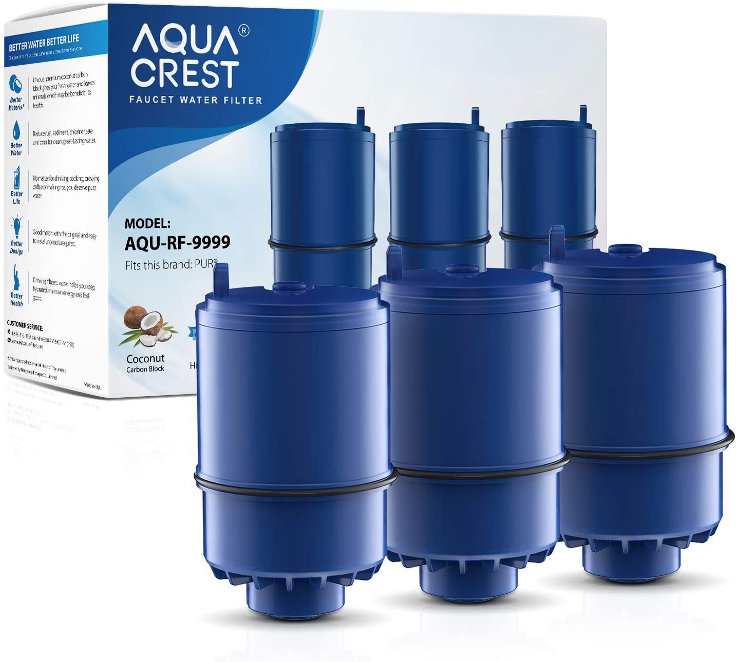 AQUACREST RF-9999 NSF Certified Water Filter
