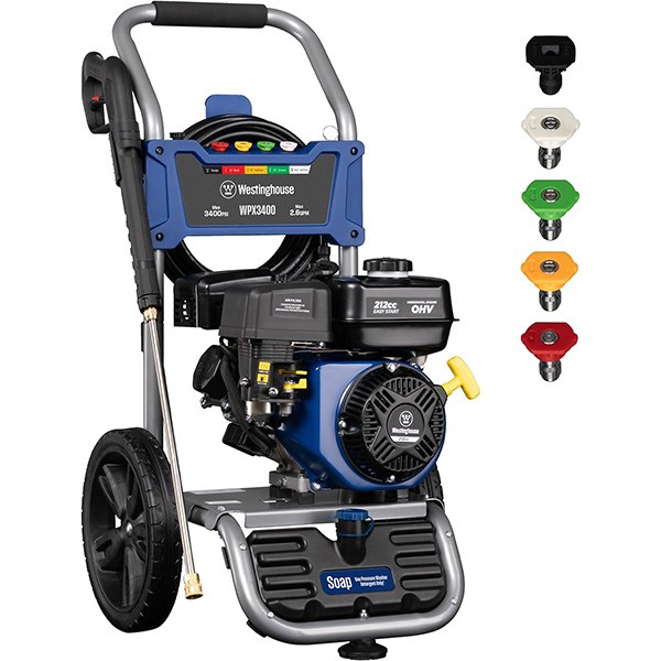 Westinghouse WPX3400 Gas Pressure Washer