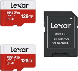 Lexar E-Series 128GB Micro SD Card 2-pack