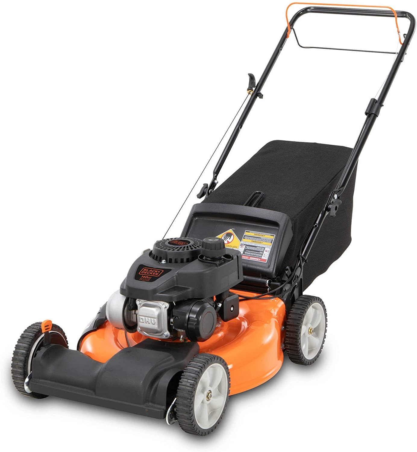BLACK + DECKER Gas-Powered Self-Propelled Lawn Mower