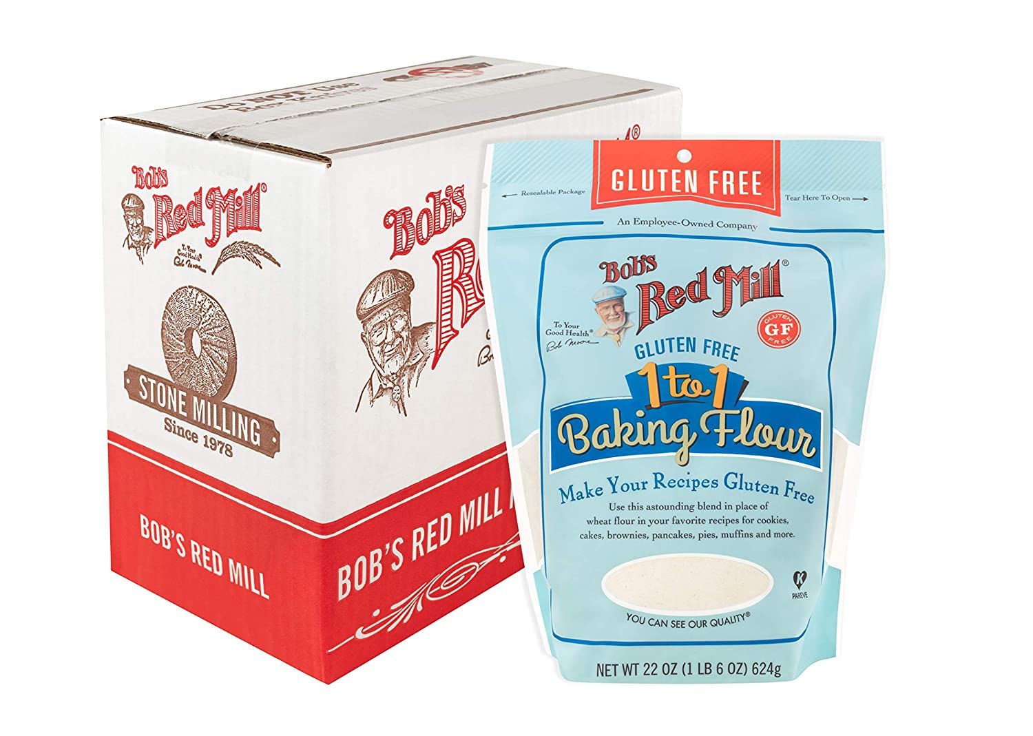 Bob&#039;s Red Mill Gluten Free 1-to-1 Baking Flour