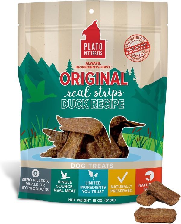 Plato Pet Treats Original Real Strips