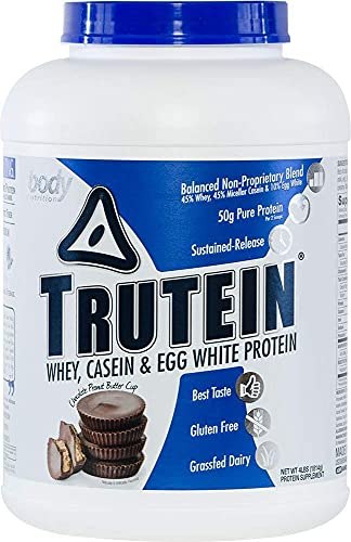 Body Nutrition Trutein Chocolate Peanut Butter 4 Pound Body Nutrition