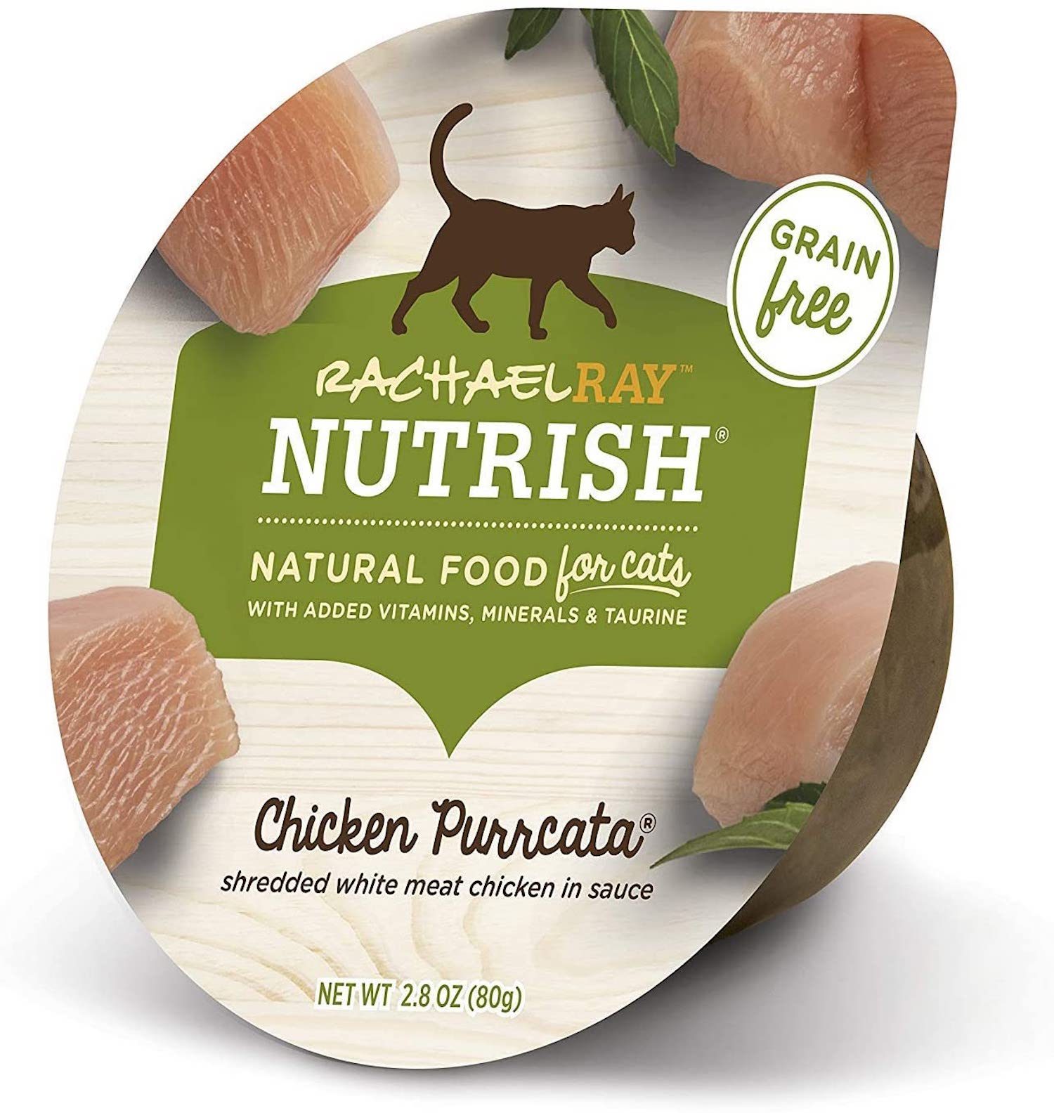 Rachael Ray Nutrish Nutrish Natural Grain-Free Wet Cat Food — Chicken Purrcata