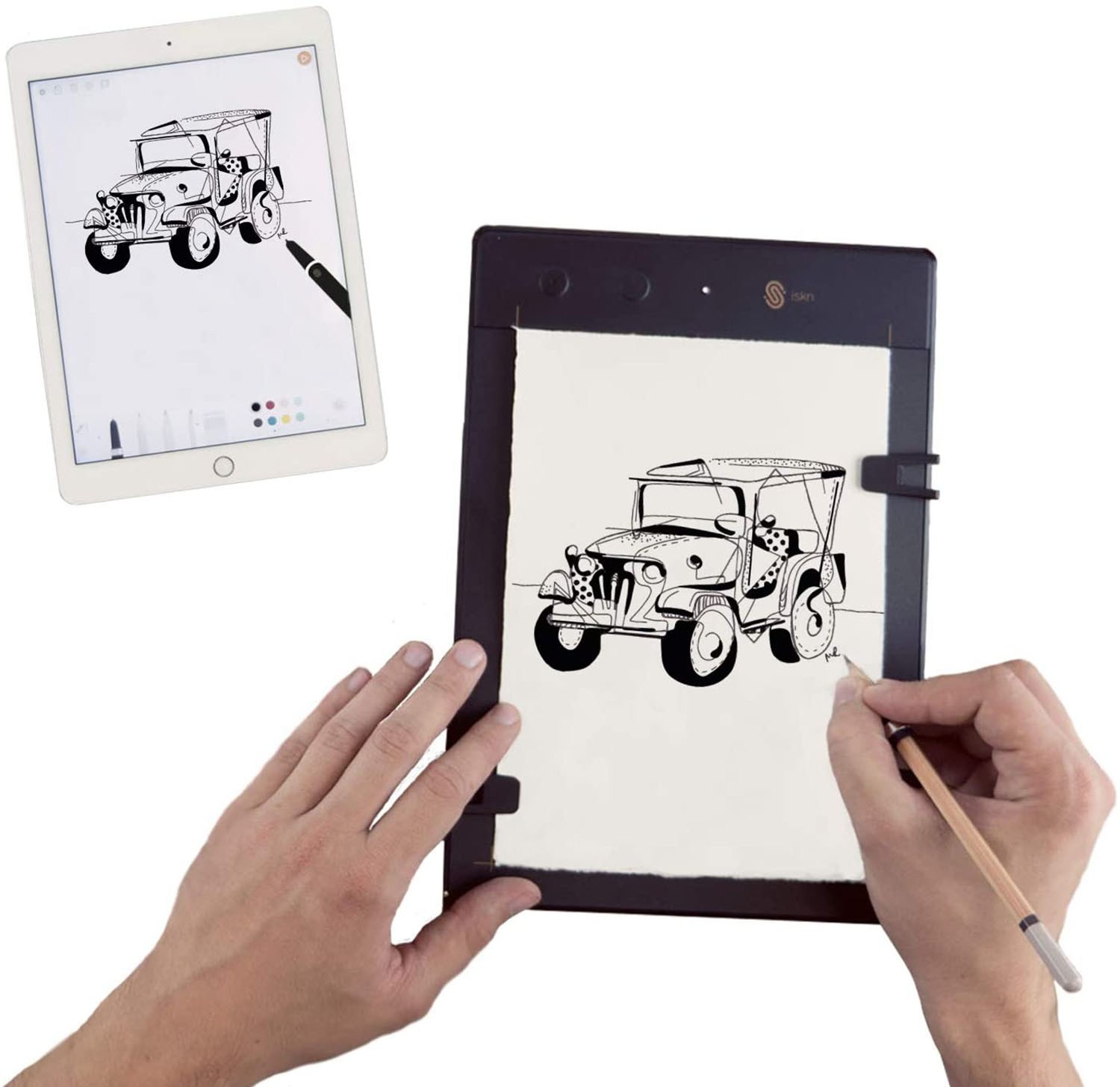 iskn The Slate 2+ Pencil &amp; Paper Graphic Tablet